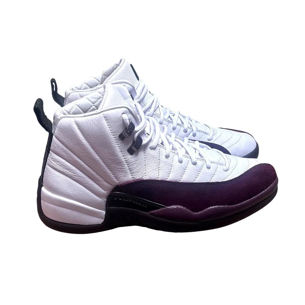 Air Jordan 12 Retro SP A Ma Maniere White Burgundy Crush DV6989-100 Mens 8
